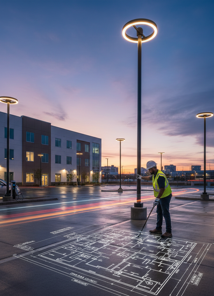 Commercial Light Poles